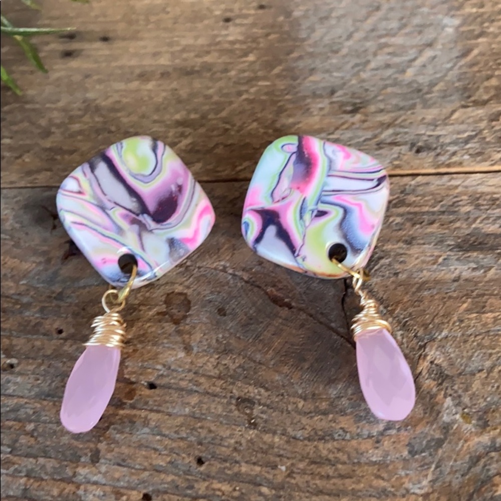 ABSTRACT ROMANCE Earrings - Picture 2 of 7